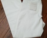 NWT Soft Surroundings The Ultimate White Denim Pull On Bootcut Jean Larg... - $29.65