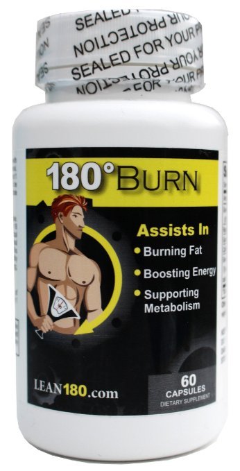 Lean 180 Burn - Thermogenic Weight Loss Supplement for Men, Get Lean, Burn Fat! - $39.99