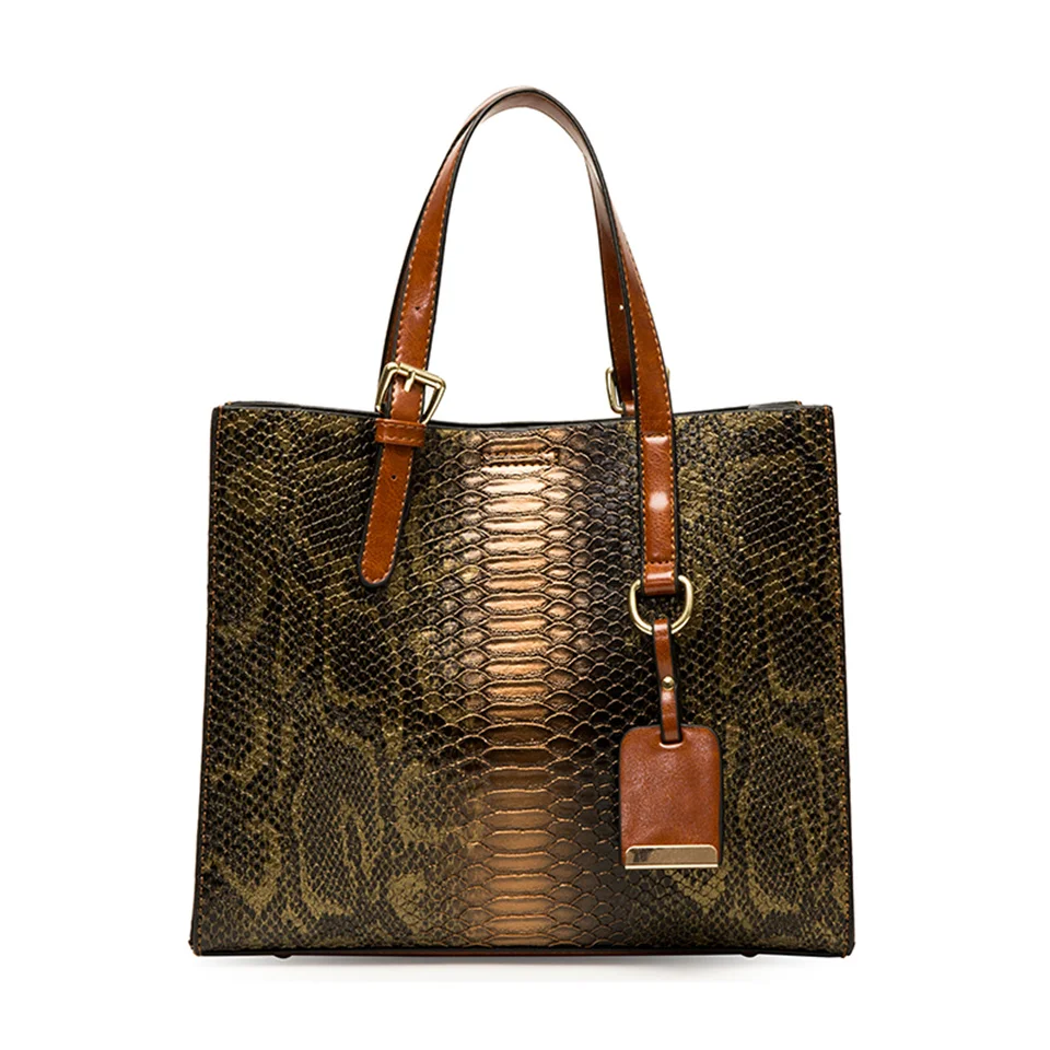 3 Sets   Handbags Women Messenger Bags er Serpentine  Crossbody Shoulder Hand Ba - £34.37 GBP