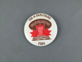 1983 Grey Cup Pin - Fan Zone (Fan Fare ) - Rare !!  - $19.00