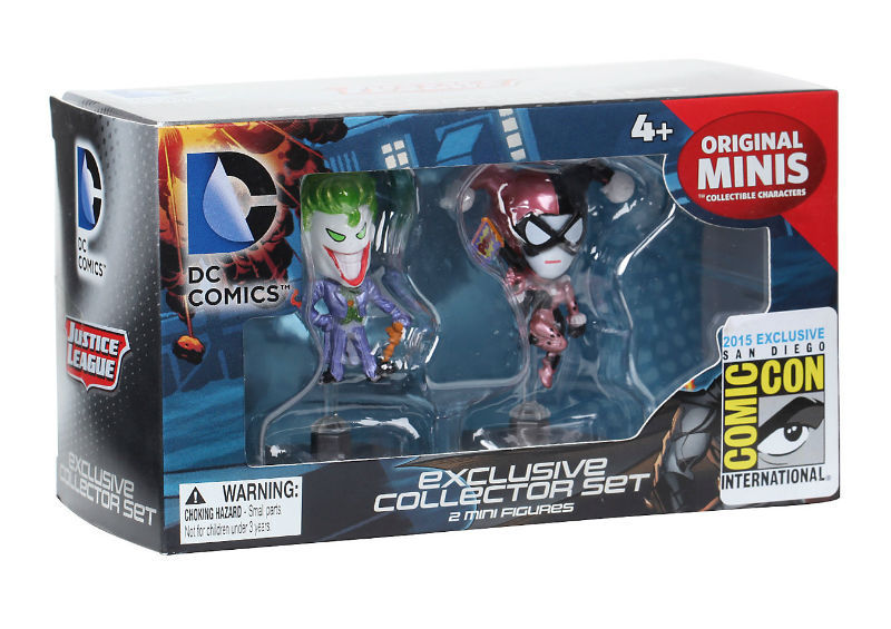 DC Comics The Joker & Harley Quinn Mini Figure 2-Pack SDCC 2015 Exclusive *NEW* - $19.99