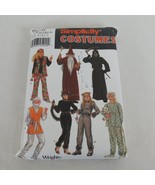 Simplicity 5916 Costumes Ninja Hippie Grim Reaper Cat Wizard Adult Sizes... - £13.70 GBP