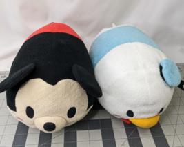 Disney Tsum Tsum Mickey Mouse Donald Duck Pillow Plush 12 Inch Stuffed Animal - $19.95