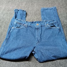 Wrangler Jeans Men 40x32 Blue 13MWZ Cowboy Cut Western Pre Washed Indigo - £17.95 GBP