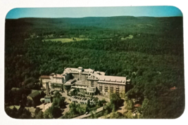 Aerial View The Inn Buck Hill Falls Pennsylvania PA Rounded Dexter Postcard 1951 - £3.98 GBP