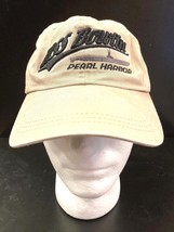 USS Bowfin Baseball Cap Hat Tan Black Pearl Harbor Hawaii WW 2 Memorial ... - $18.69