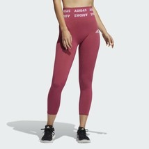 Adidas GM5156 Training Aeroknit 7/8 High Rise Tights Wild Pink ( L ) - £94.82 GBP