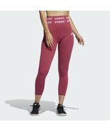 Adidas GM5156 Training Aeroknit 7/8 High Rise Tights Wild Pink ( L ) - £88.70 GBP