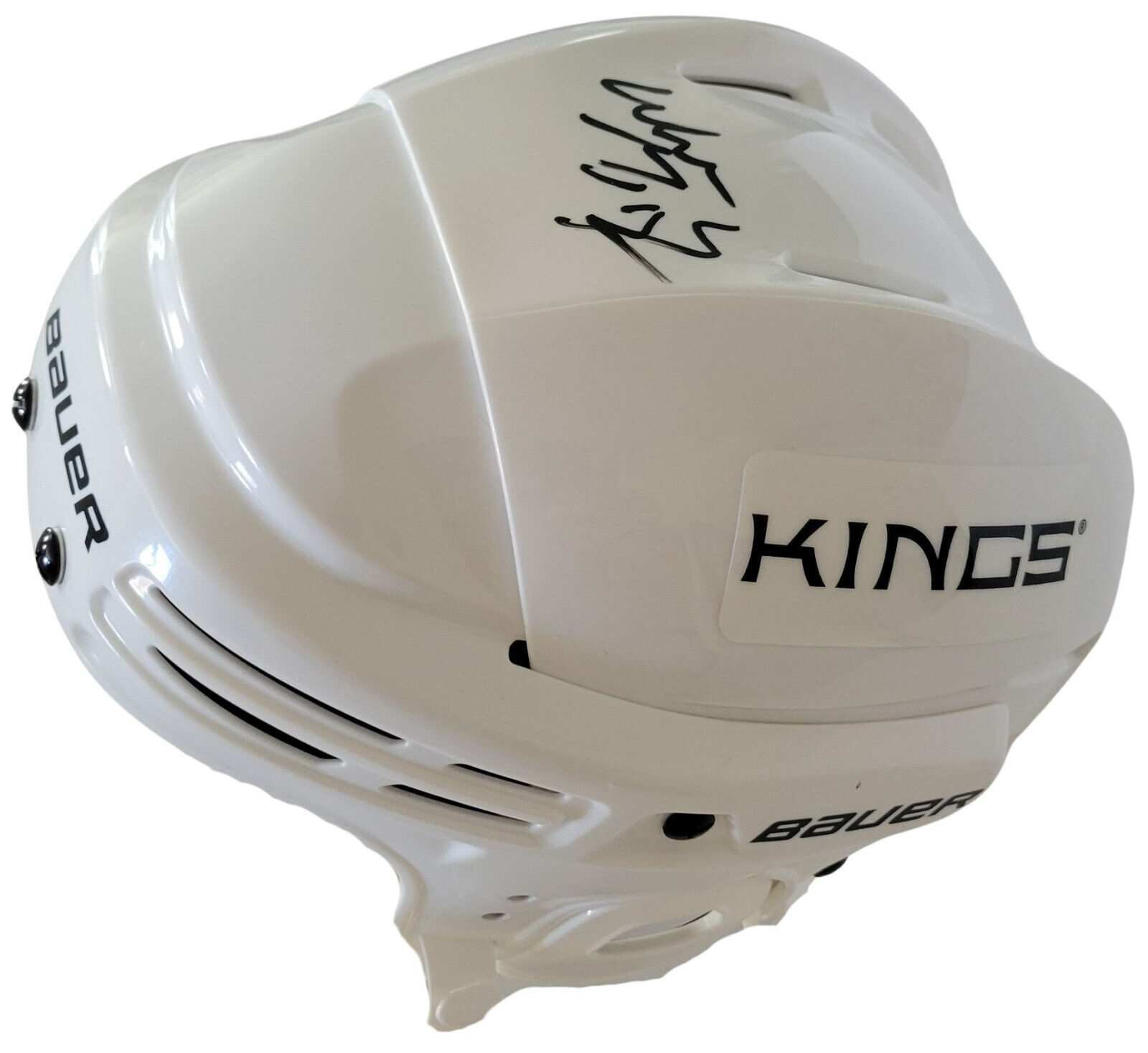 Wayne Gretzky Signed LA Kings Full Size Hockey Helmet Exact Proof COA Autographed Wayne Gretzky Signed LA Kings Full Size Hockey Helmet Exact Proof COA Autographed