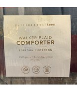 New In Package Pottery Barn Teen Walker Plaid Comforter Full/Queen Plaid - £77.23 GBP
