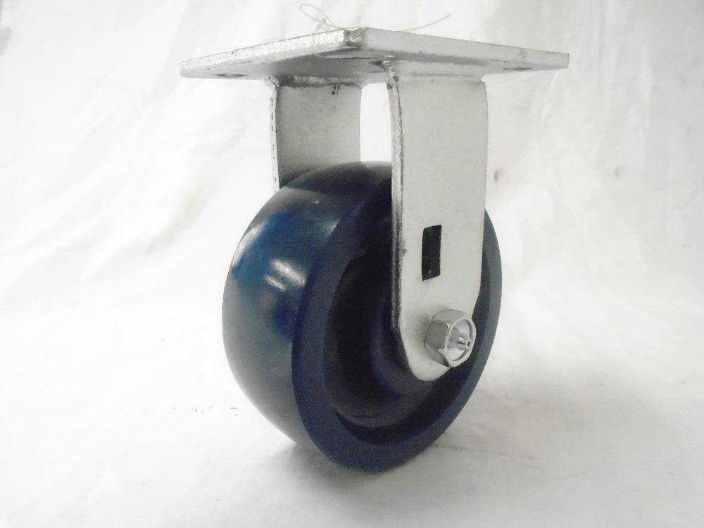 5&quot; x 2&quot; Rigid Caster Solid Polyurethane Elastomer wheel 900 lbs Each Too... - $20.63