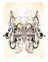 Butterfly Flourish-Digital clipart-Clip Art - £0.97 GBP