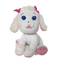 Cabbage Patch Kids CPK Adoptimals White Poodle Plush Stuffed Animal 2015 8.5&quot; - £16.42 GBP
