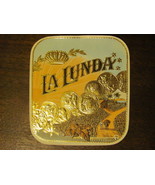beautiful LA LUNDA 4X4 cigar label, circa 1920, gilted coins  - £11.81 GBP