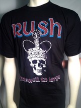 RUSH T-Shirt Farewell To Kings Skull Crown Tee - £15.68 GBP+