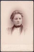 Abbie J. Gardner Cabinet Photo - Holten High School, Danvers, MA Class of 1893 - $17.50