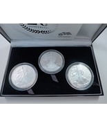 U.S. Mint American Eagle 20th Anniversary Silver Coin Set (greysafe) w/COA - £324.77 GBP