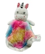 Baby Starters Unicorn Lovey Plush Pastel 14&quot; Security Blanket Rainbow 2019 - $14.95