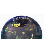 California Souvenir Bowl Vintage Hand Painted Home Decor - $29.99