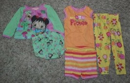 Girls Pajamas Nihao Carters 5 spring Summer Shirts, Pants, Shorts Set- 1... - £11.87 GBP