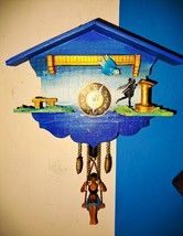 Artistic Designed Bouncing Girl Novelty, Cuckoo clock shop item - $48.51