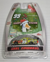 Carl Edwards #99 Aflac Happy Holidays Hanging Ornament Winners Circle 1:... - $13.50