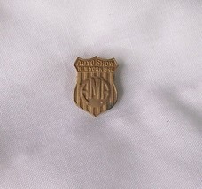 1940 VINTAGE AMA AMERICAN MOTORCYCLE ASSN LAPEL BADGE NY WORLDS FAIR AUT... - $49.49