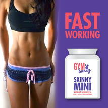 GYM BUNNY SKINNY MINI WEIGHT-LOSS PILL – MAX STRENGTH GET SEXY BODY QUIC... - $28.22