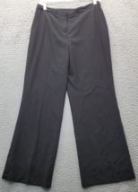 Ann Taylor Pants Womens Size 8 Black Wool Slash Pockets Low Waist Straig... - £14.24 GBP