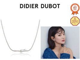 [DIDIER DUBOT] Lameir Silver Necklace (anklet by winding it twice) JDENTYS04XX - £296.78 GBP