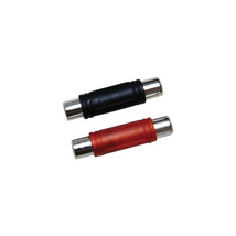 Pipeman RCA Female to Female Nickel Plated Connectors (5 Red/5 Black) - $625.04 MXN