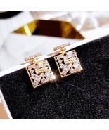 2Ct Round Cut Lab Created Diamond Stud Women&#39;s Earrings 14K Yellow Gold ... - £108.75 GBP