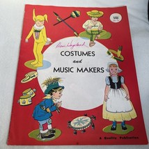 Vintage 1966 Graff Craft Booklet &quot;Costumes and Music Makers&quot; 30 Pages - Color - £6.19 GBP