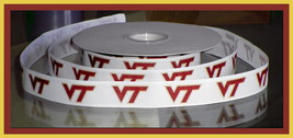 Virginia Tech University Inspired Grosgrain Ribbon - £7.93 GBP