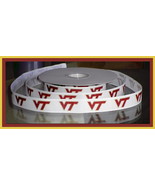 Virginia Tech University Inspired Grosgrain Ribbon - £7.83 GBP