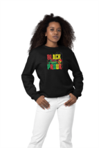 Black And Proud Womens Crewneck Sweater - £19.92 GBP