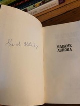 AUTOGRAPHED Madame Aurora 1st Edition SARAH Aldridge - £39.77 GBP