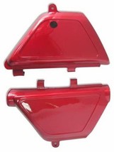 Suzuki TS100 TS125 DS100 C/N (1978-1979) Side Cover L/R New (Red) - $28.79