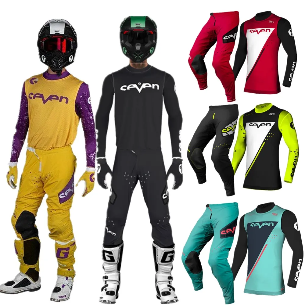 2023 SEVEN MX ZERO Motocross Gear Set Off Road Motorcycle Race Wear Dirt... - £102.92 GBP