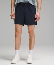 Nwt Lululemon Bowline Short 5&quot; Versa Twill Men&#39;s Large Trnv True Navy Blue - £57.17 GBP