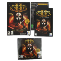 Star Wars Knights Of The Old Republic 2 The Sith Lords PC CD-ROM 4 Discs Manual - £11.62 GBP