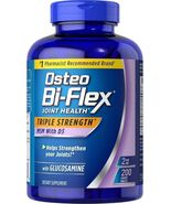 OSTEO BI-FLEX Triple Strength MSM with D3 Glucosamine,  200 Coated Table... - €22,22 EUR