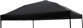 Ninat 1Pcs Instant Canopy Top Cover Black Canopy Top Cloth Only For 10X10Ft Pop - £47.89 GBP