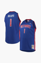 Mitchell &amp; Ness Chauncey Billups Detroit Pistons Swingman Jersey Blue ( XXL ) - £102.53 GBP