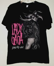Lady Gaga Concert Tour T Shirt Born This Way Size Medium - £39.95 GBP