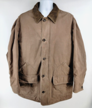 Gap Chore Barn Coat Jacket Corduroy Collar Quilted Lining Workwear - $59.35