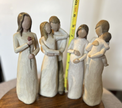 Exclusive Offer-4 Demadeco Willow Tree Figurines -Love and Family | Limited - £56.05 GBP
