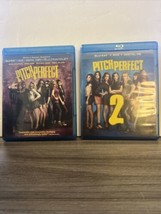 Pitch Perfect (Blu-ray Disc, 2012, 2-Disc Set) &amp; Pitch Perfect 2 (2015) EUC - £9.48 GBP