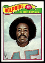 1977 Topps #72 Curtis Johnson EX-B110 - £15.48 GBP