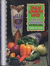 Dallas Cowboys Wives Family Cookbook &amp; Photo Album 1994: Southwestern Cu... - $15.95